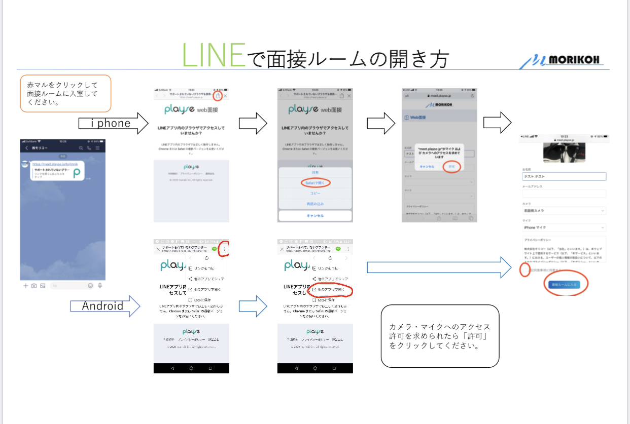 公正採用選考人権啓発推進委員 株式会社モリコー